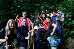 Walking along/in el Rio de San Lorencito