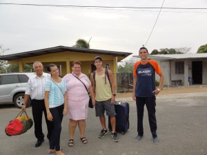 Eli and the Bonilla Seriano family